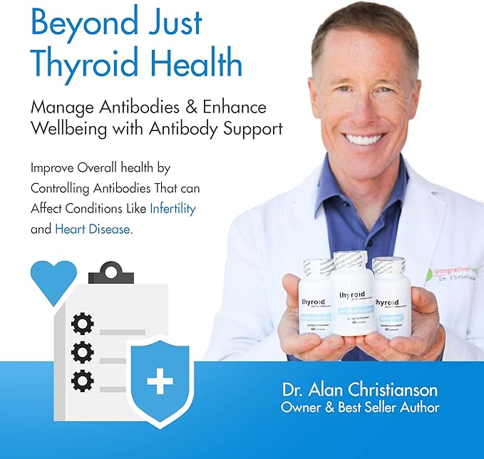 Antibody Support - Thyroid Antibody Support Combines Nigella Black Cumin Seed, Selenium and Inositol to Help Lower Thyroid Antibodies and Thyroid Cells