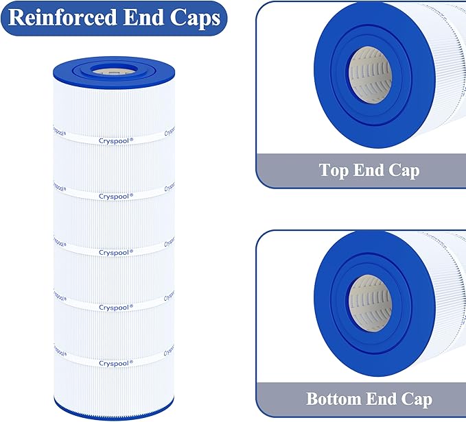 Cryspool® C200S Filter Compatible with CX200XRE, SwimClear C200S, C200S, C-9442, PA200S, 200 Sq. Ft Pool Filter Cartridge, 1 Pack