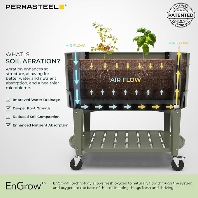 Raised Garden Bed With Legs - Thumbnail 3