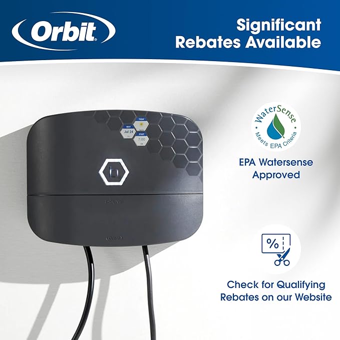 Orbit 57995 B-hyve XR 16-Zone Smart Indoor/Outdoor Sprinkler Controller