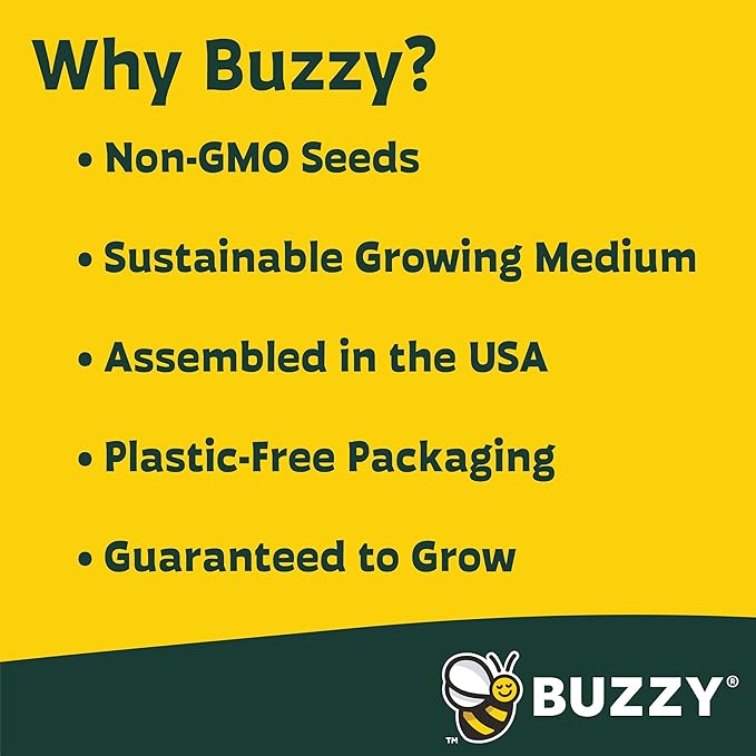 BUZZY Seeds Forget Me Not Flower Grow Kit Bulk 20pk Mini Terracotta Pots Gardening Starter Set, Wedding Favors, Shower Prizes, Garden Parties