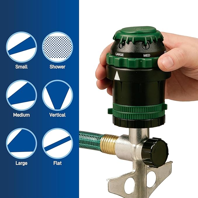 6-Pack H2O-6 Gear Drive Sprinkler - Versatile Gear Drive for Efficient Lawn Watering (6-Pack H2O-6 Gear Drive Sprinkler)