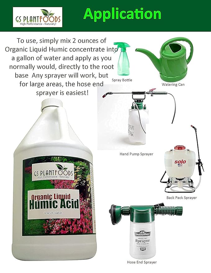 Humic Acid - Organic Liquid Humic Concentrate with Fulvic Acid - (275 Gallon Drum) - Multi-Purpose Soil Conditioner - Suitable for Gardens, Lawns, Houseplants & Trees