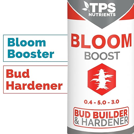 TPS NUTRIENTS Bloom Bud Builder & Flower Hardener Plant Nutrient and Supplement, Triggers Fast Flowering 1 Quart (32 oz)