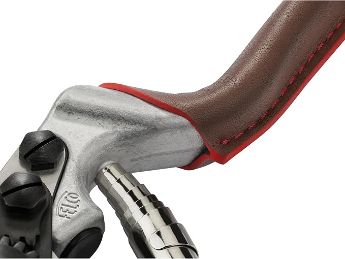 FELCO 8 ELITE Pruning Shears – 8.3" Swiss-Made Garden Clippers with Leather-Wrapped Handle for Large Right Hand | Hand Pruners for Gardening | Garden Tool Cutter with Bypass Blade, Carbon Steel