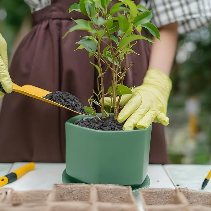 18 Quarts Horticultural Charcoal for Indoor Plants-Hardwood Potting Soil Amendment for Orchids, Succulent, Cactus, Terrariums, and Gardening