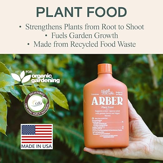 Organic Plant Food Liquid Fertilizer – Indoor & Outdoor Concentrate for Growth, Immunity & Bloom – Houseplants & Garden Fertilizer – Supports Strong Roots, Lush Foliage, High-Yield Harvests
