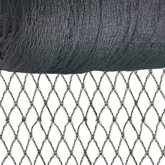 Meanchen Bird Netting 7.5x65 Ft, 1/2 in Mesh Heavy Duty Garden Netting for Plants, Fruit Trees, Vegetables, Extra Strong Woven Mesh Netting Against Birds, Deer, Poultry for Chicken Coop