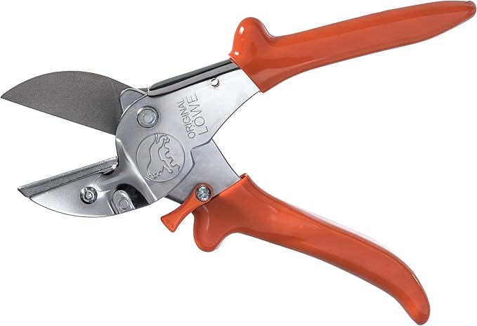 Original LÖWE Pro Universal Anvil Shears 1.105 with Steel Blade | 1.5 inch Cutting Length | Versatile Shears for use in Industry & Crafts | For Wood, Plastic, Rubber, Leather, Metal | Made in Germany