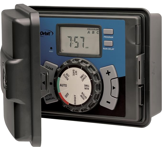 Orbit 27896 - Easy-Set Logic 6-Station Indoor/Outdoor Sprinkler Timer/Controller