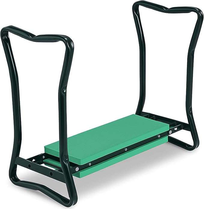Backyard Expressions Garden Kneeler - Multi-Functional Gardening Seat and Kneeler
