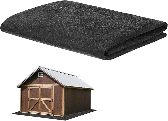 3MM Thickened Outdoor Storage Shed Mat, 3 x 2.5 FT Garage Floor Mats with Reusable, Washable, Non Slip, Durable for Protects Garage Floors/Driveways/Entrance Doors/Deck [Gray]