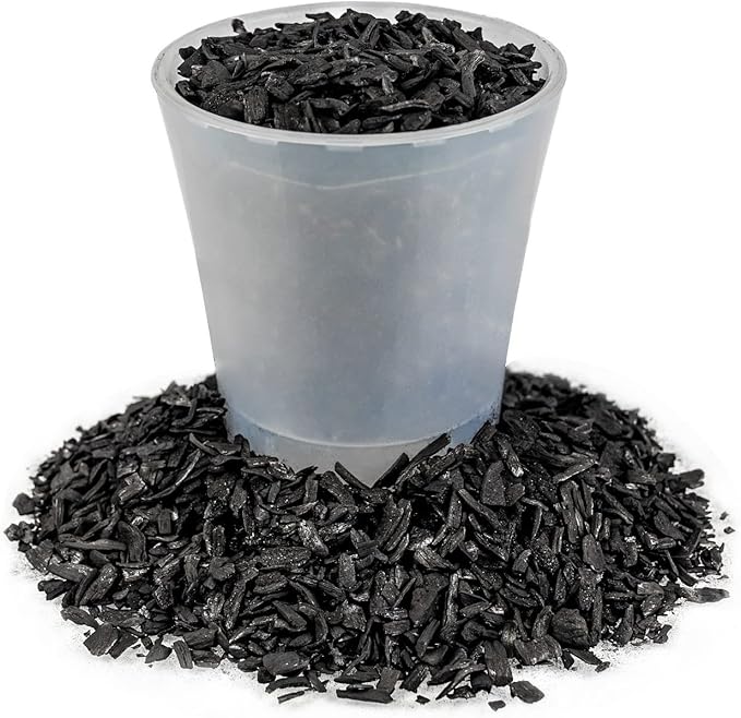 GARDENERA Horticultural Charcoal for Indoor Plants [2-Quart Bag] Black Diamond Soil Amendment for Orchids, Terrariums, and Gardening