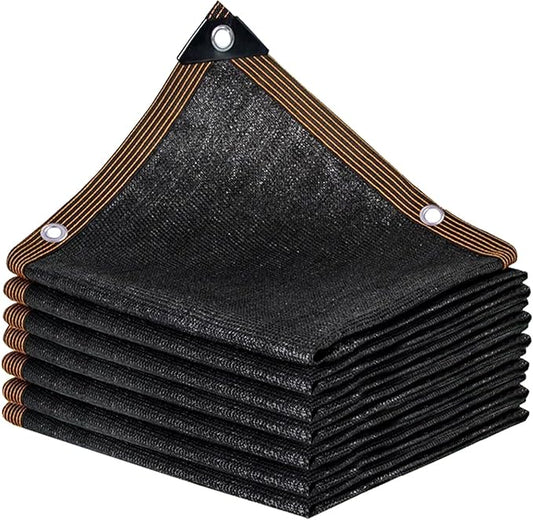 Garden Shade Cloth, 80%-90% Resistant Sun Shade Neting Mesh Tarp with HDPE Material and Reinforced Grommets, Sunblock Trap for Greenhouse Plant Pergola Backyard Patio, 10x10FT
