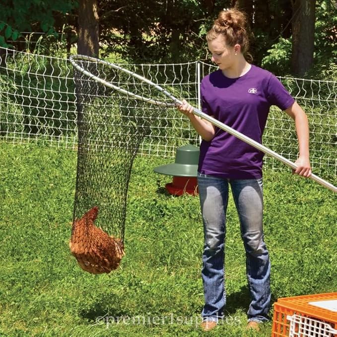Premier EZ Catch Net (37"- 57" Handle with 23" Net Opening & Teardrop Mesh)