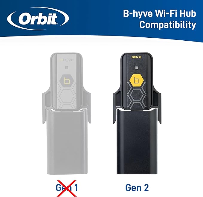 Orbit 24637 B-hyve XD 2-Port Smart Hose Watering Timer with Wi-Fi Hub