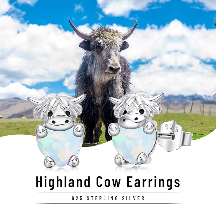 JUSTKIDSTOY Hypoallergenic Earrings Sterling Silver Crystal Cute Animal Studs Earrings for Sensitive Ears Birthday Gifts for Women Girls