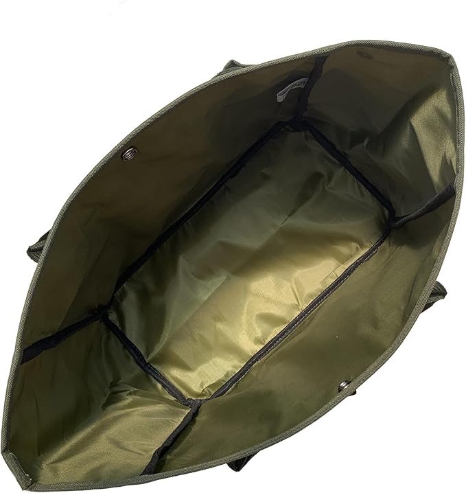 Ferry Morse Garden Tool Bag, 8 Pockets Gardening Bag, Heavy Duty Garden Tote Caddy