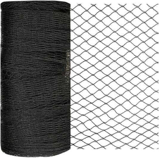 Bird Netting 50x50 Ft, 1 in Mesh Heavy Duty Garden Netting Pest Barrier for Plants, Fruit Trees, Vegetables, Extra Strong Woven Mesh Netting, Animal Fencing Against Birds, Deer, Poultry