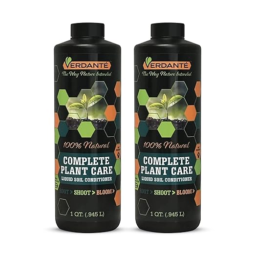 Complete Plant Care Liquid Soil Conditioner – Improve Lawn & Garden Health - Versatile Soil Conditioner for Lawns & Gardens - Simple Lawn and Garden Solutions (1 Gallon)- 2 Qt.
