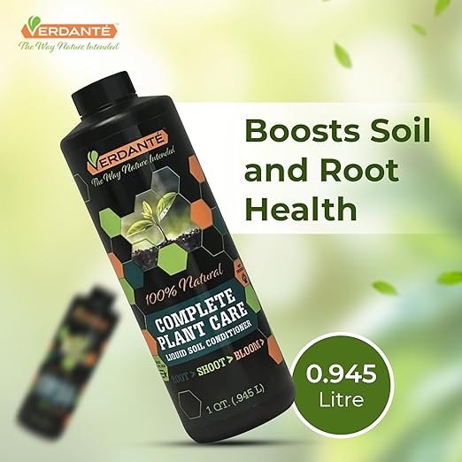 Complete Plant Care Liquid Soil Conditioner – Improve Lawn & Garden Health - Versatile Soil Conditioner for Lawns & Gardens - Simple Lawn and Garden Solutions - 1 Qt.