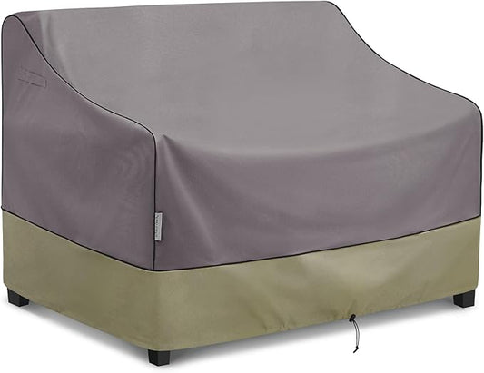 KylinLucky Waterproof Patio Loveseat Covers 58 x 32.5 x 33 inches,Heavy Duty Outdoor Furniture Sofa Cover Grey