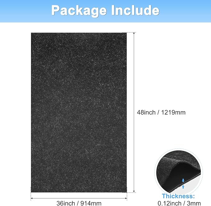 3MM Thickened Outdoor Storage Shed Mat, 5 x 3 FT Garage Floor Mats with Reusable, Washable, Non Slip, Durable for Protects Garage Floors/Driveways/Entrance Doors/Deck [Gray]