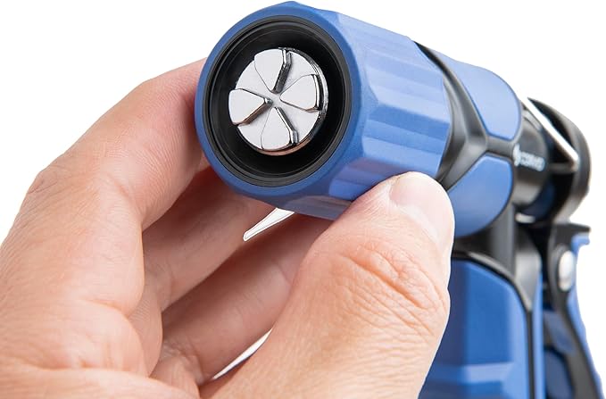 5-Pack Corvid Heavy Duty Rear Trigger Adjustable Spray Hose Nozzle – Durable Zinc Construction with Adjustable Stream Control – Ideal for Car Washing, Lawn & Garden, and Outdoor Cleaning Tasks