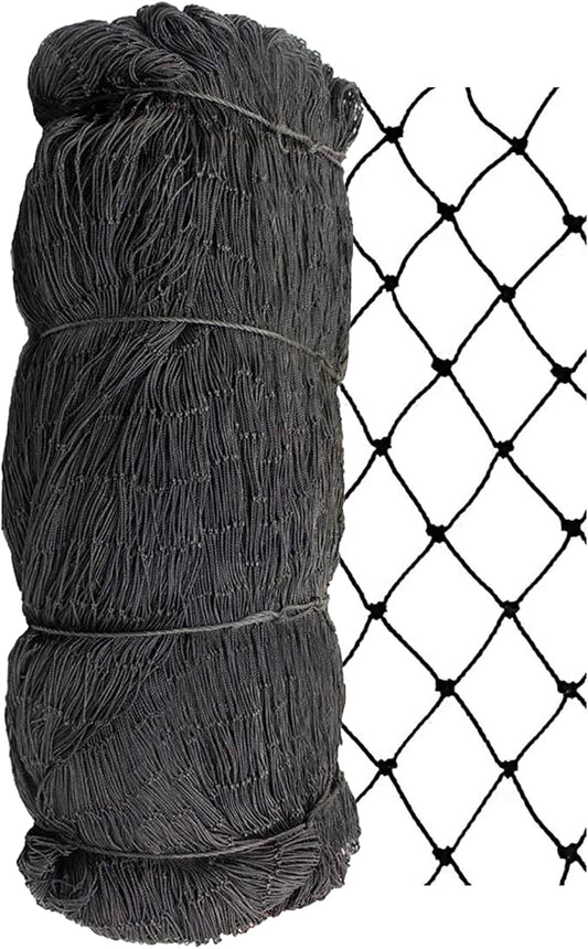 Stromberg’s 2” Mesh Heavy Duty Knotted Aviary Netting, UV Resistant Polyethylene Fiber for Birds, Pheasants & Poultry, 85 Lbs Break Strength Durable Against Weather and Predators, Size 100' x 100'