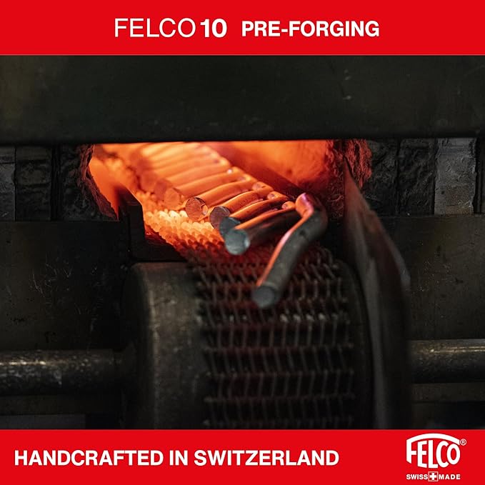 Felco F10 Pruning Shears – 8.3" Swiss-Made Left-Handed Garden Clippers with 25mm Cutting Capacity | Hand Pruners for Gardening | Garden Tool Cutter with Precision Bypass Blade, Aluminum Handles