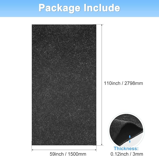 3MM Thickened Outdoor Storage Shed Mat, 9.2 x 5 FT Garage Floor Mats with Reusable, Washable, Non Slip, Durable for Protects Garage Floors/Driveways/Entrance Doors/Deck [Gray]