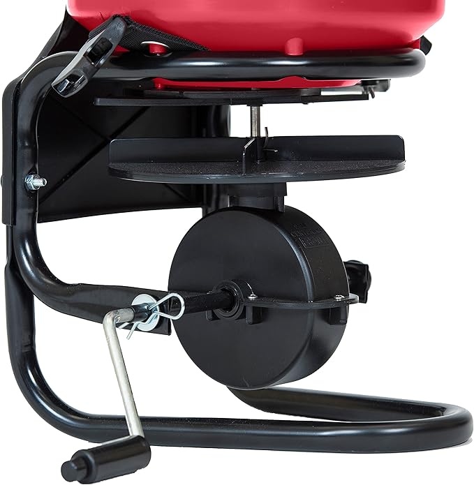 EarthWay 3100 40 LB Professional Chest Mount Hand Crank Broadcast Spreader Including Even Spread Technology, Comfortable & Adjustable Harness Strap and Rain Cover