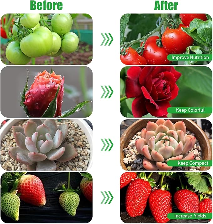 3 Head Grow Lights for Indoor Plants, Upgrade 126 LEDs Clip Plant Lights, Full Spectrum Red White LED Plant Growing Lamps with Flexible Gooseneck, 3/9/12H Timer, 3 Spectral Modes, 10 Dimmable Levels