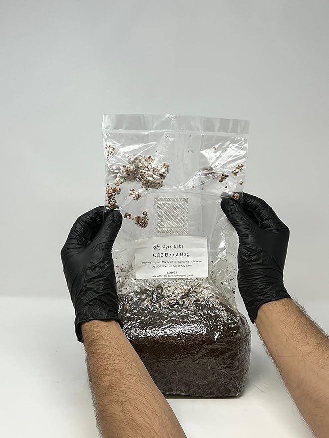 Co2 Boost Self-Activated Mushroom Grow Bag for Plants, Grow Rooms & Tents 2.0