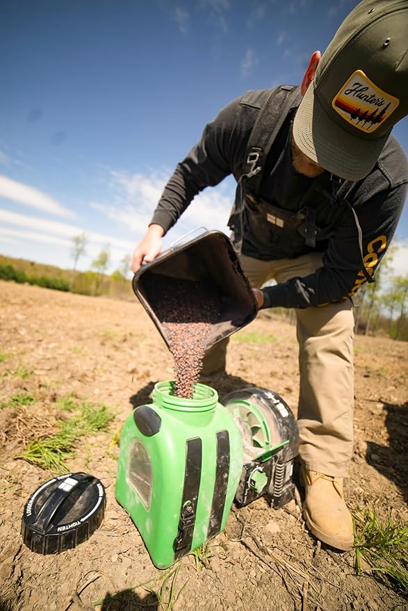 Dirt Doctor Food Plot Seed Mix for Deer, Perfect for Rebuilding Topsoil, Breaking up Compaction, and Recharging Nutrients, Buckwheat, Grain Sorghum, 2 Clovers, Tillage Radishes