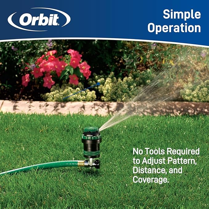 6-Pack H2O-6 Gear Drive Sprinkler - Versatile Gear Drive for Efficient Lawn Watering (6-Pack H2O-6 Gear Drive Sprinkler)