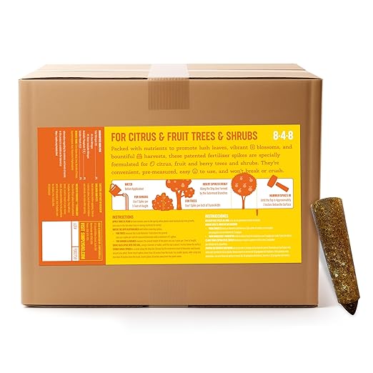 Fertilizer Spikes for Citrus & Fruit Trees & Shrubs (72 Spikes - 18.0 Lbs)
