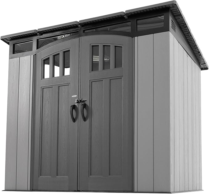LIFETIME 8 x 5 Ft. Modern Outdoor Storage Shed