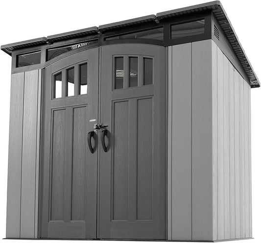 LIFETIME 8 x 5 Ft. Modern Outdoor Storage Shed