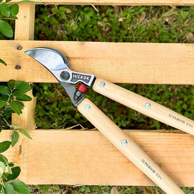 Heavy Duty Tree Lopper – 26" Professional Tree Branch Cutter with Hickory Wood Handles | Commercial Tree Pruner Made in USA