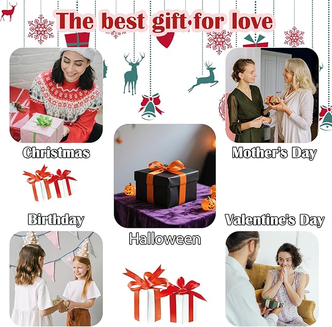 Stained Glass Window Hanging 4 Pcs Set Desert Sunset Theme Landscape 6.3" - Suncatcher Door Garden Sun Catcher Decor Birthday Christmas for Mom Woman Nana Men