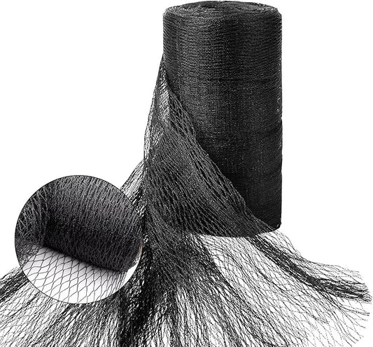 Bird Netting for Chicken Coop 30x30Ft, 1/2" Mesh, Strong Woven Poultry Netting Roof Cover for Chicken Run, Heavy Duty Bird Net for Fruit Trees, Blueberry, Vegetables, Garden Protection