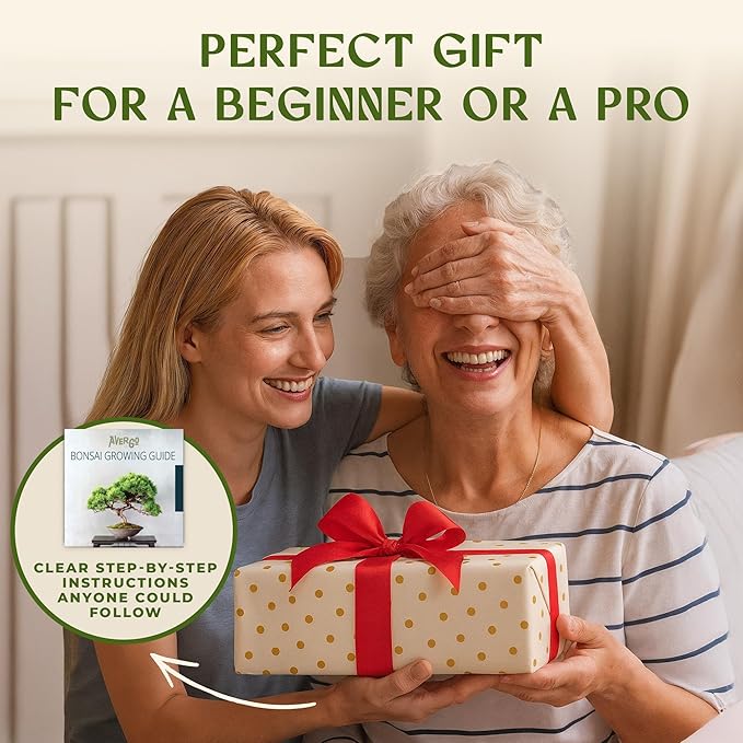 DIY Bonsai Tree Kit for Beginners – 5X Unique Japanese Bonzai Trees | Complete Indoor Bonsai Starter Kit for Growing Bonsai Plants with Tools & Planters – DIY Gardening Gifts for Women & Men