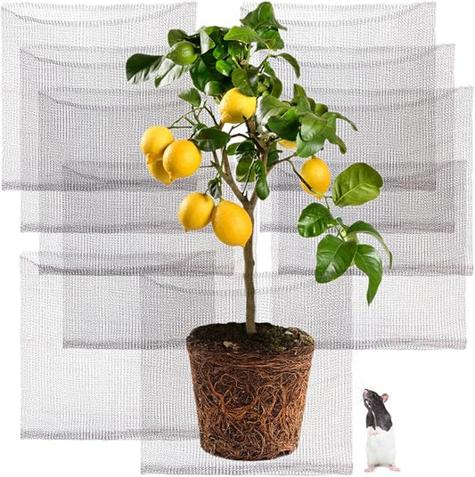 10 Pcs 5 Gallon Root Guard Baskets for Plants, Underground Stainless Steel Wire Mesh Cages Gopher and Vole Wire Basket Protect The Roots of Large Plants
