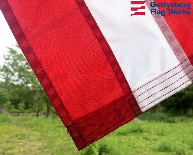 3x5' New Mexico & 3x5' United States Flag Bundle - Durable All Weather Nylon & Reinforced Fly End Stitching - Made in The USA