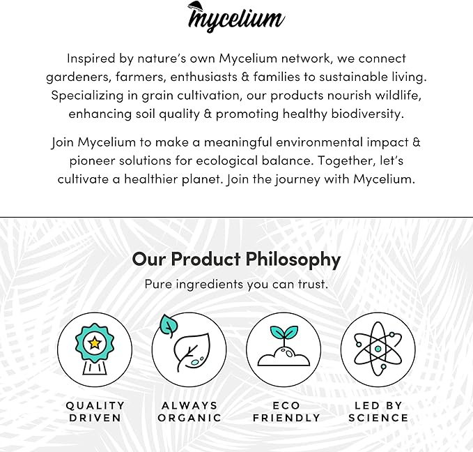 Mycelium Coco Coir Brick - Seed Starter | 10 lb OMRI Certified Organic Growing Medium for Seed Germination & Root Development – Expands When Hydrated for a Nutrient-Rich, Well-Draining Base