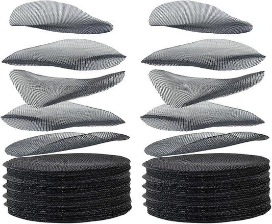 200 Pack 68MM, 2.7 inch Round Mesh Nets for Block Soil Leaking of 4 inch Nursery Pots(or Other Pots Bottom Around 2.7")