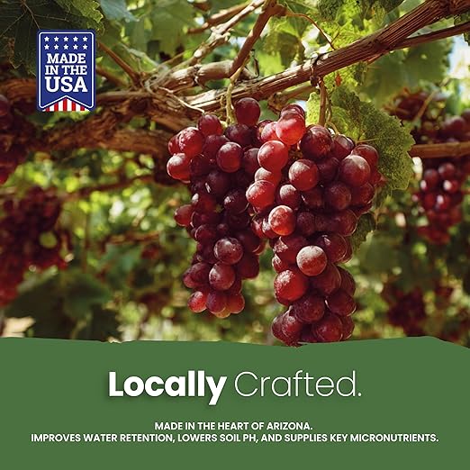 Soil Seed & Water Bacchus Organic Fertilizer for Grapevines – Concentrated Soil Amendment for Vineyards & Grape Fruit Production - OMRI Listed Organic Fertilizer