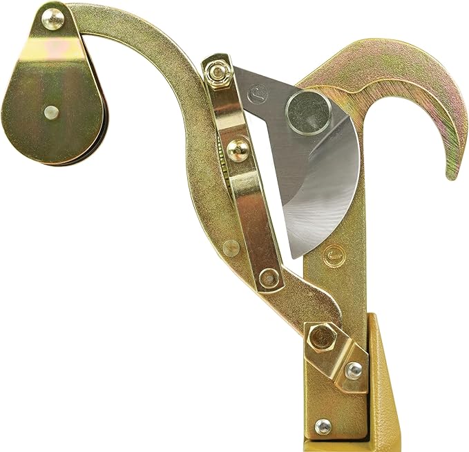 Jameson Fixed Pulley Pruner Kit, 1.2" Cutting Capacity, Forged Steel Components, Enhanced Spring, Ideal for Arborists & Landscapers, Pole Pruner with Easy Blade Replacement