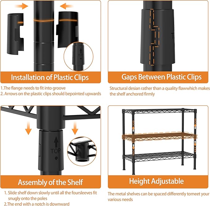 Xiofio 3 Tier Ladder Potted Multiple Plants for Indoor and Outdoor Plant Stands, Adjustable Shelves and Multifunctional Plant Racks suitable for living room balconies and gardens,(Black)